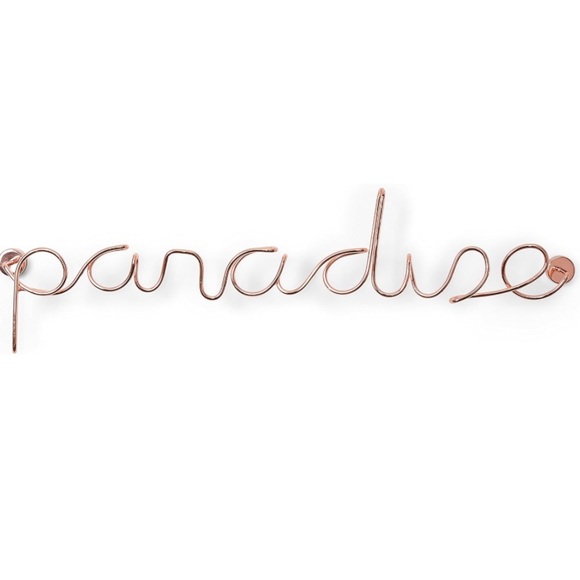 Other - Paradise bent wire wall decor